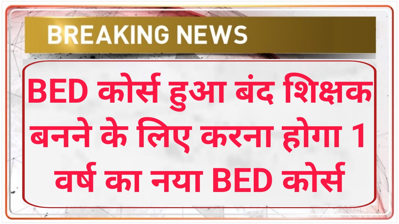 NCTE BED Course